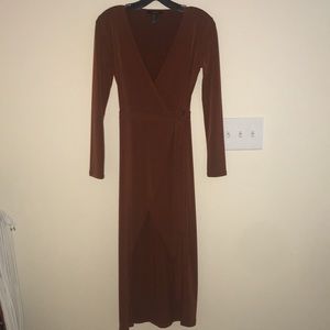Long sleeve Midi Dress